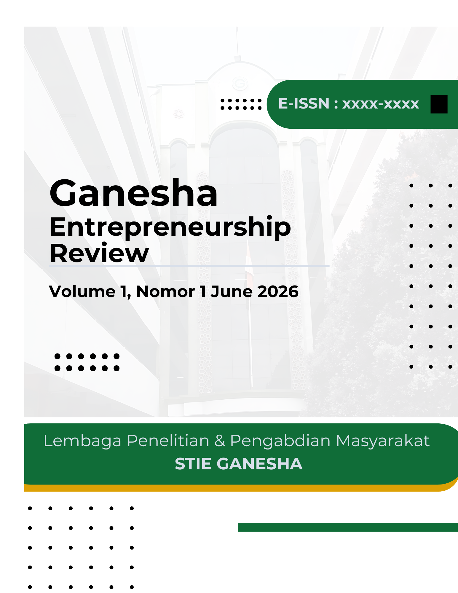 Ganesha Entrepreneurship Review